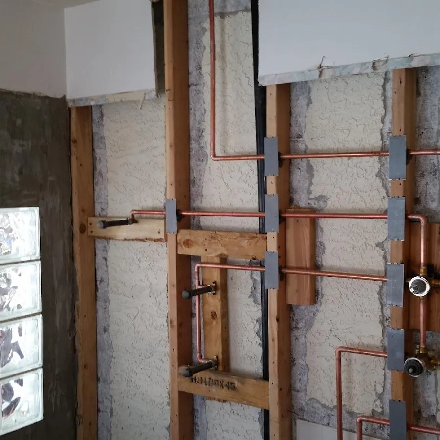 Copper pipe installation for Burst Pipe Repair in South Hill